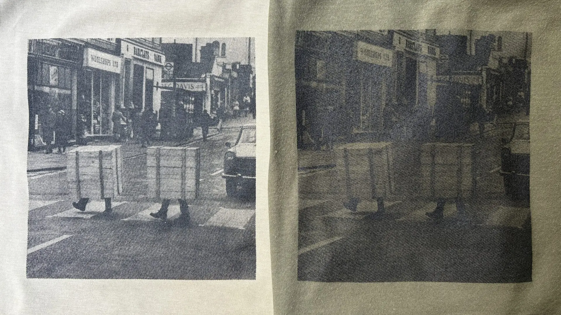 印刷LAB】シルクスクリーン印刷で「モノクロ」をどう表現するか